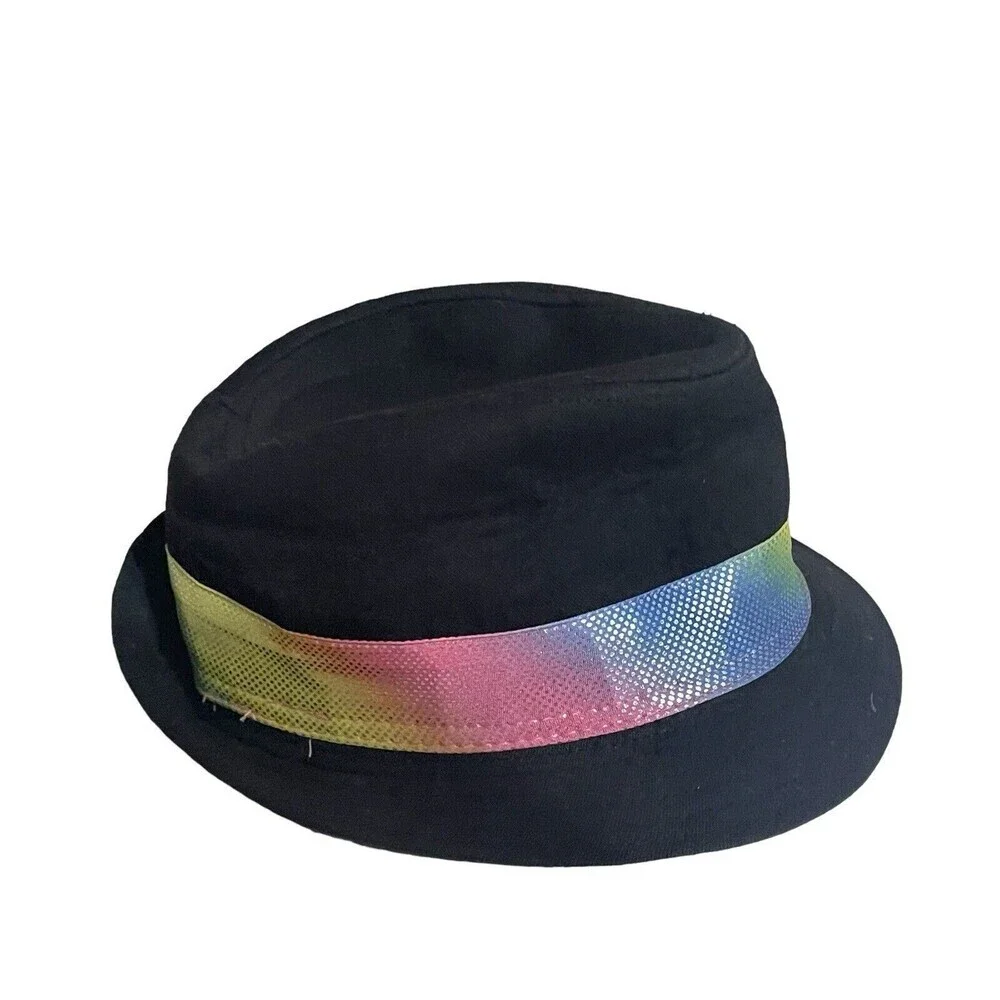 2012 sanrio hello kitty girls fedora hat black
